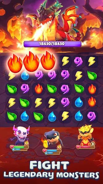 Monster Tales: Match 3 Puzzle 1