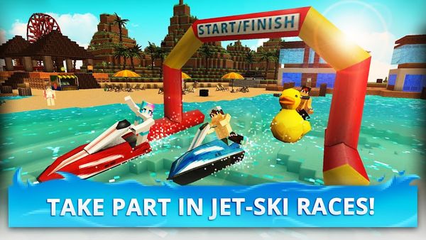 Jet Ski Craft: Crafting, Stunts & Jetski Games 3D 1