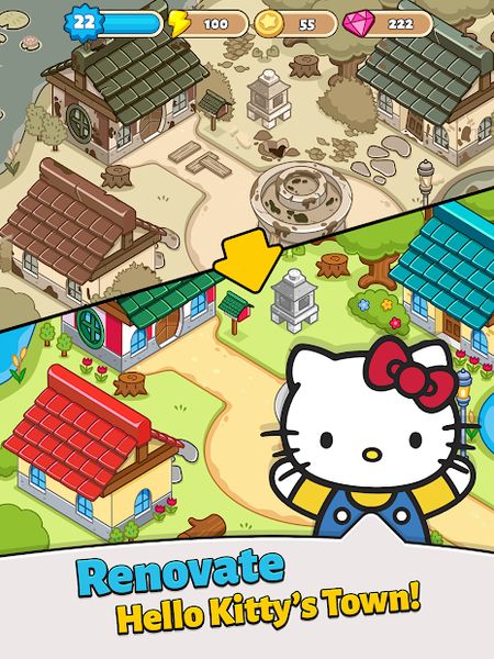 Hello Kitty – Merge Town 1