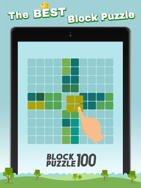 Block Puzzle 100 – Fill lines 1