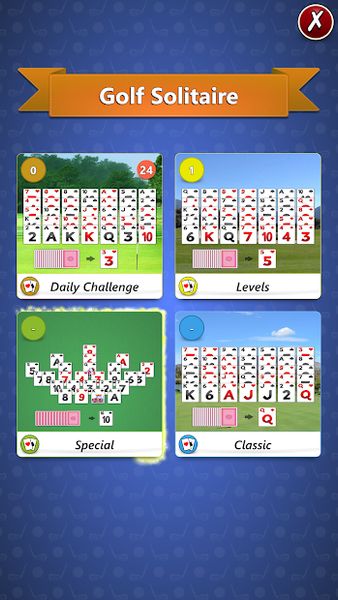 Golf Solitaire – Card Game 1