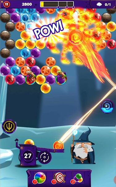 Bursting bubbles: Bubble Game 1