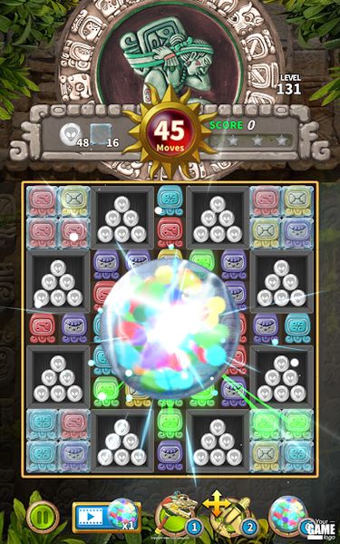 Glyph of Maya – Match 3 Puzzle 1