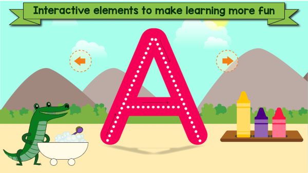 Tracing Letters and Numbers – 1