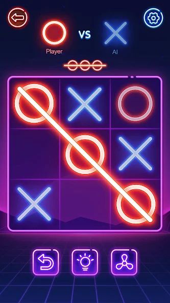 Tic Tac Toe 2 Player: XOXO 1