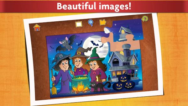 Kid Halloween Jigsaw Puzzles 1