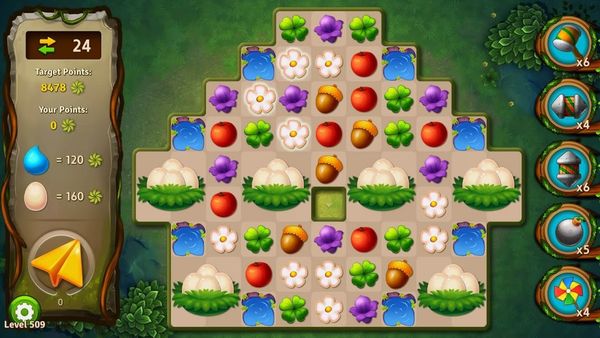 Match 3 Games – Forest Puzzle 1