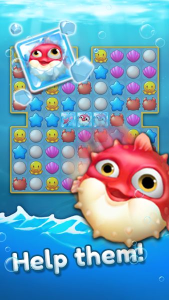 Ocean Friends : Match 3 Puzzle 1