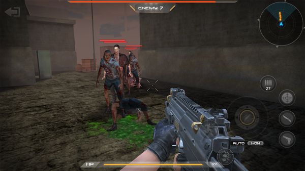 Black Zombie Operation: Call of Biohazard War 1