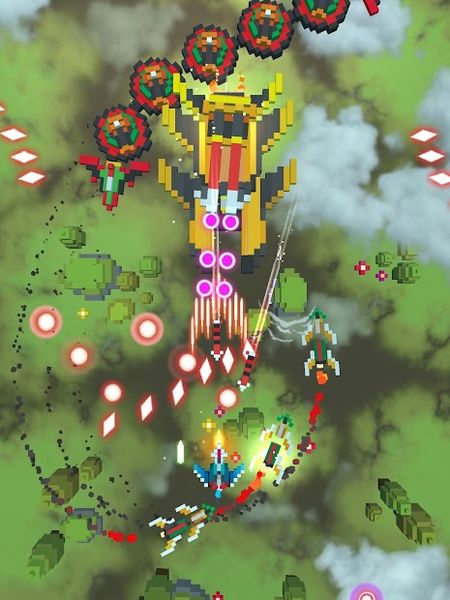 Sky Wings: Pixel Fighter 3D 1