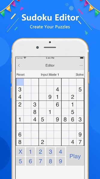 Sudoku – classic sudoku puzzle 1