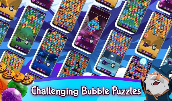 Bursting bubbles: Bubble Game 1