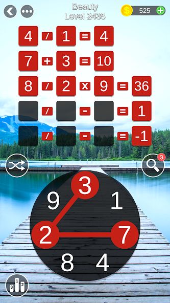 Mathscapes: Fun Math Puzzles 1