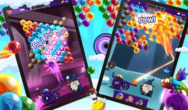 Bursting bubbles: Bubble Game 1