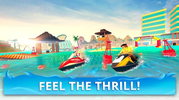 Jet Ski Craft: Crafting, Stunts & Jetski Games 3D 1