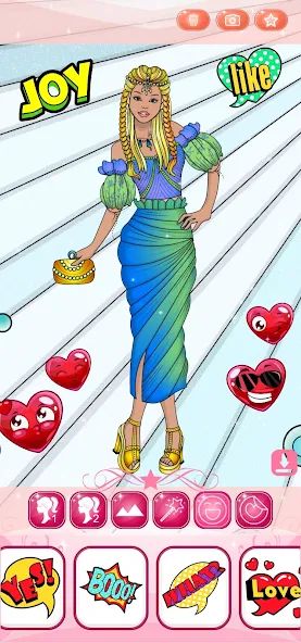 Dress Up Games & Coloring Book 1