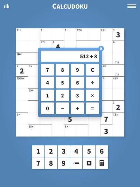 Calcudoku · Math Logic Puzzles 1