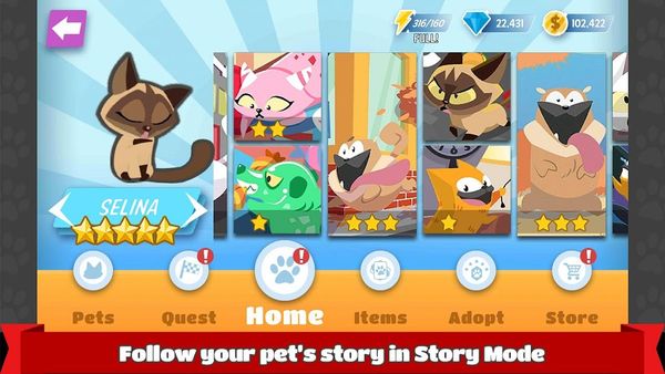 Pets Race – Fun Multiplayer PvP Online Racing Game 1