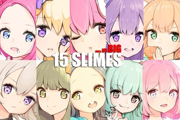 15 Slimes : Action Defence 1