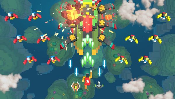 Sky Wings: Pixel Fighter 3D 1