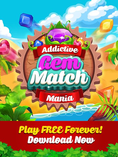 Addictive Gem™ Match 3 Games 1