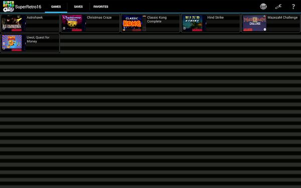 SuperRetro16 (SNES Emulator) 1