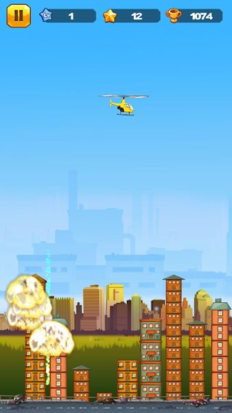 Chopper Drop: Helicopter And B 1