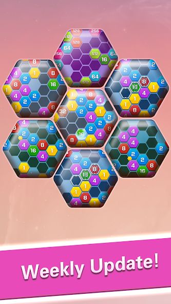 Merge Block Puzzle – 2048 Hexa 1