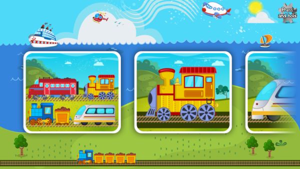 Trains Jigsaw Puzzles for Kids 1