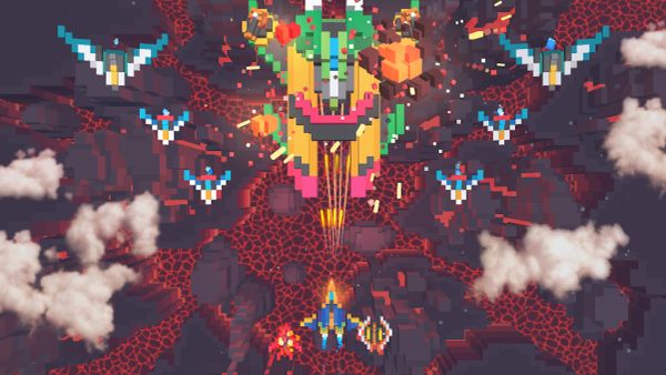 Sky Wings: Pixel Fighter 3D 1