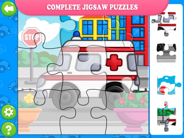 Car Puzzles for Kids 1