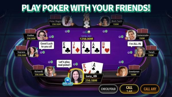 Poker Texas Holdem Face Online 1