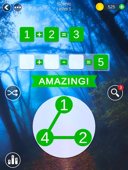 Mathscapes: Fun Math Puzzles 1