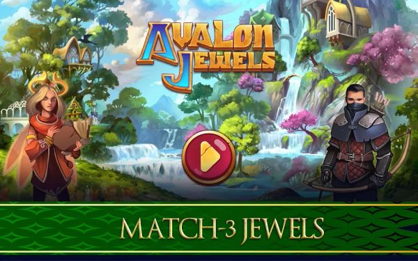 Avalon Jewels Match-3 1