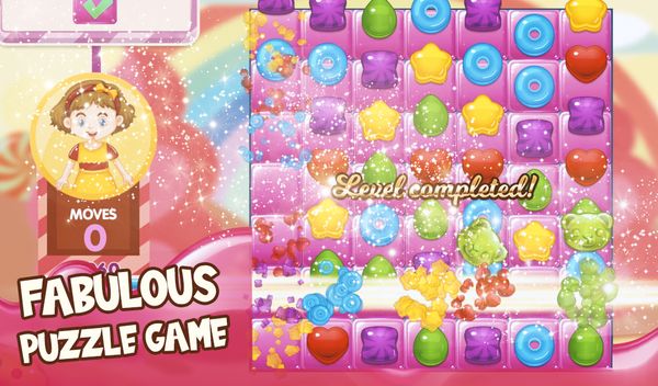 Candy Sugar: Match 3 Puzzle 1