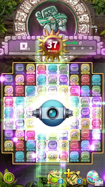 Glyph of Maya – Match 3 Puzzle 1