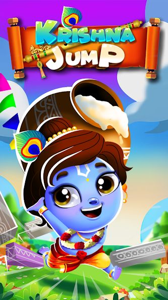 Little Krishna – Jump Tap Game 1