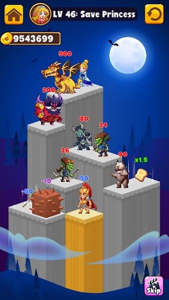 Hero Pyramid Puzzle 1