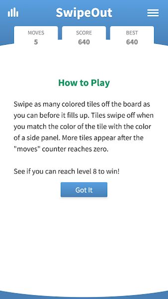 SwipeOut · The Addictive Swipe 1