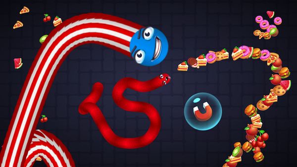 Snake vs Worms: Fun .io Zone 1