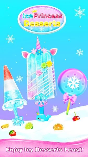 Ice Princess Desserts Maker –Fair Food Girl Games 1