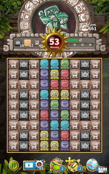 Glyph of Maya – Match 3 Puzzle 1