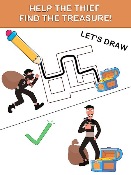 Draw Master Part: Brain Puzzle 1