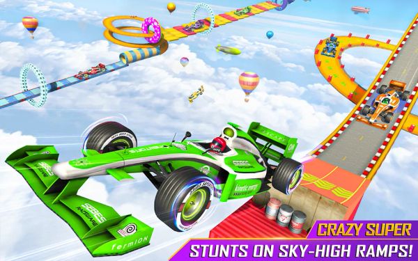 Formula Car Stunts – Car Games 1