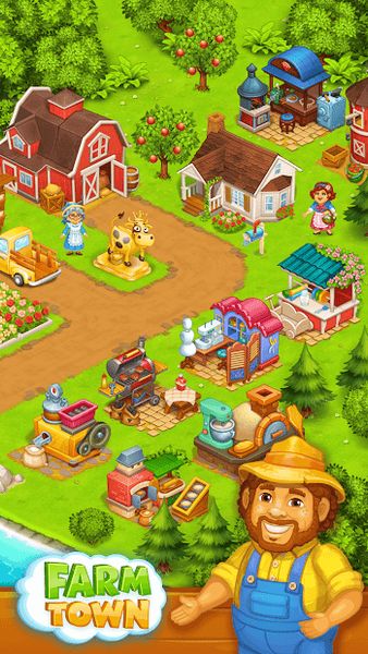 Farm Town – Family Farming Day 1