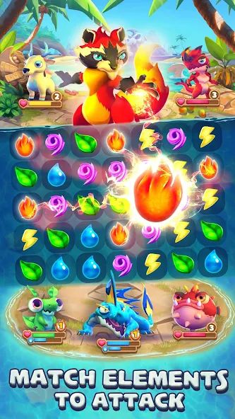 Monster Tales: Match 3 Puzzle 1