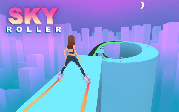 Sky Roller: Rainbow Skating 1