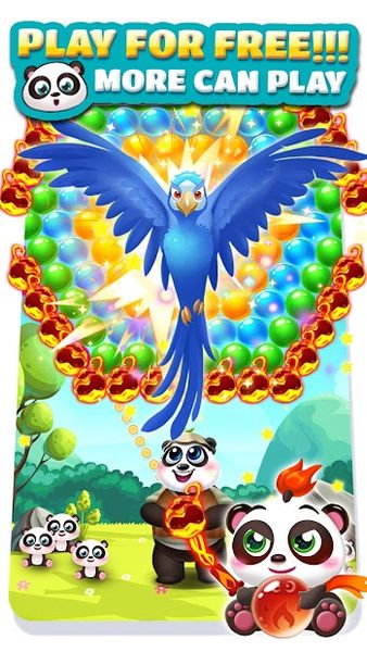 Bubble Shooter Cool 3 Panda 1