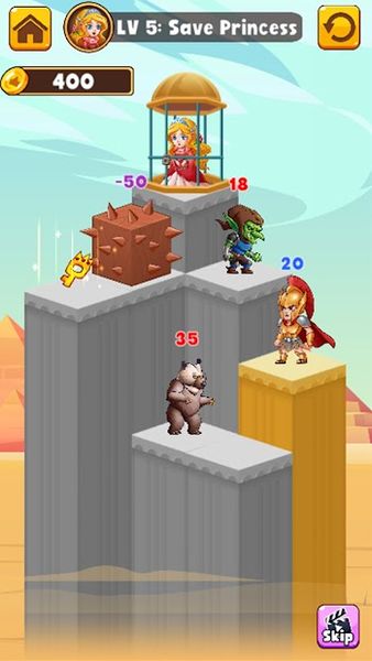 Hero Pyramid Puzzle 1