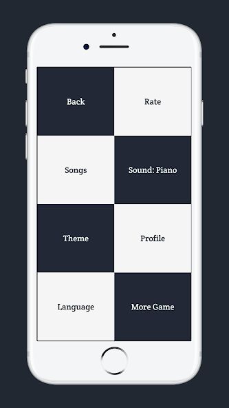 White Tiles : Magic Piano Game 1